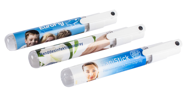 Sanistick Handdesinfektionssprays bedrucken