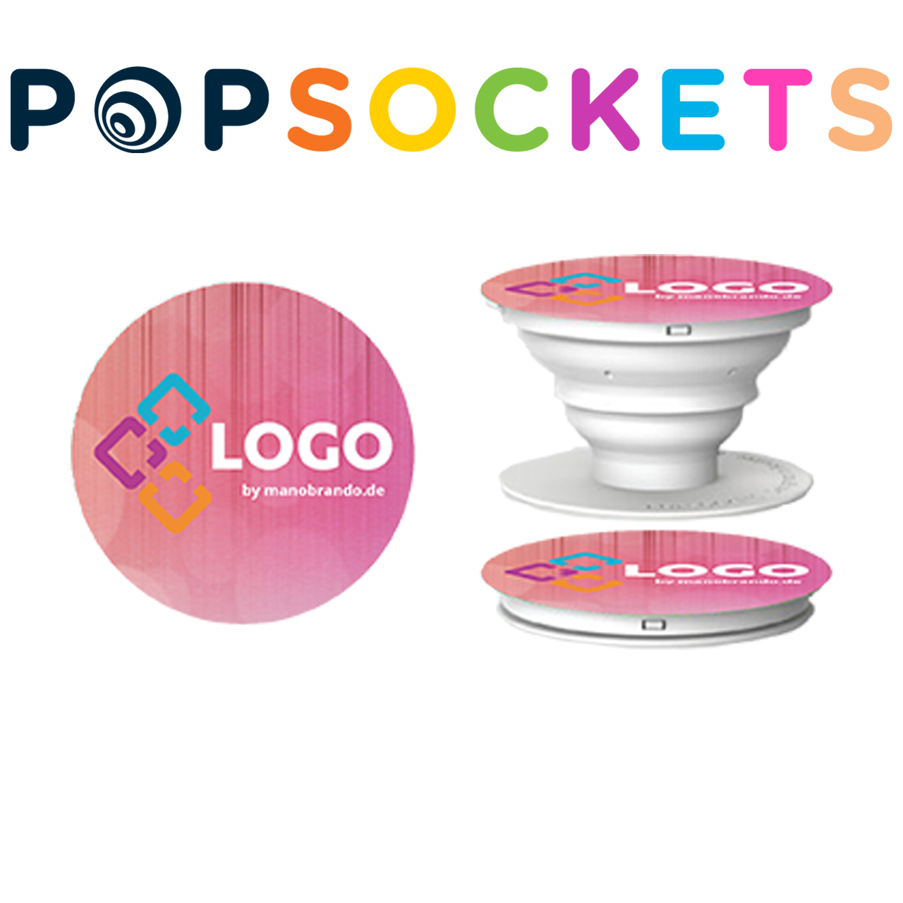 Popsockets bedrucken lassen mit Logo als Werbemittel
