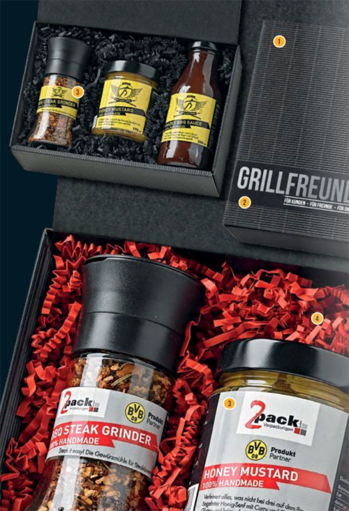 Grillfreund Grill Geschenke Set individuell-Werbeartikel