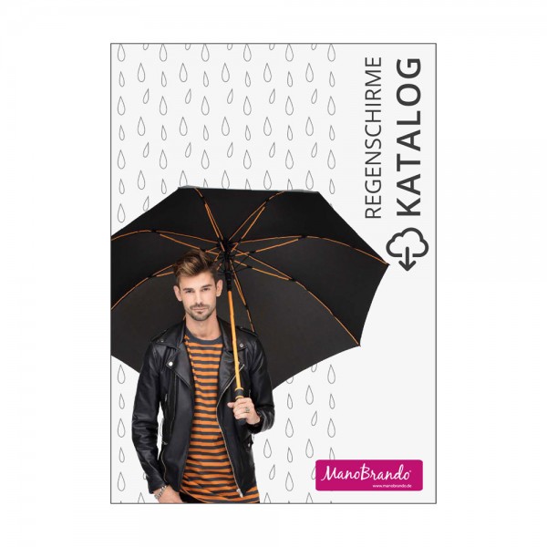 Regenschirme bedrucken Katalog ManoBrando