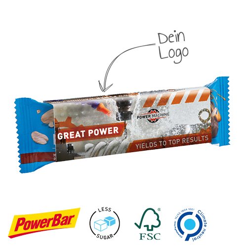 Powerbar Proteinriegel Werbemittel mit Logo Nut2