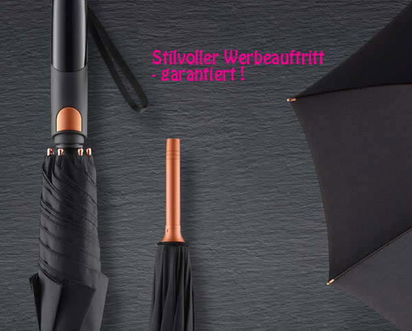 Werbeartikel Regenschirme mit Logo bedrucken Regenschirme mit Logo bedrucken