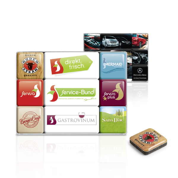 App Magnete-Set bedrucken | Werbeartikel App Magnete-Set bedrucken