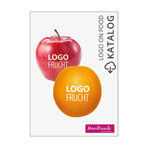 Werbeartikel Katalog Logo on food