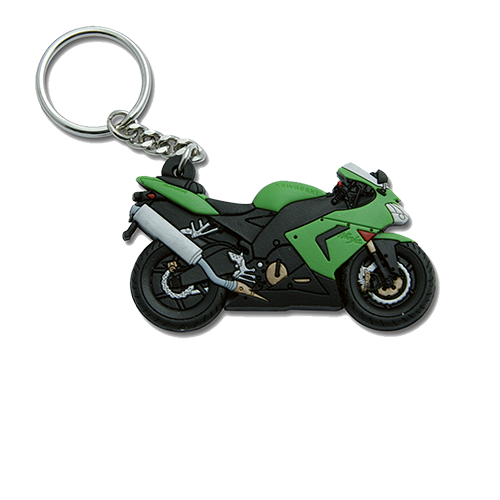 Gummi Schlüsselanhänger 3D Front individuell / Motorrad