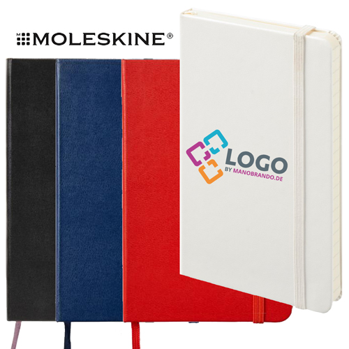 Hardcover Moleskine Notizbuch bedrucken als Werbeartikel ManoBrando