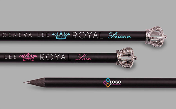Bleistift mit Krone Werbeartikel