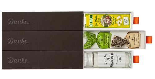 Dankebox Mini mit Logo Druck | Werbepräsent Dankebox Mini mit Logo Druck