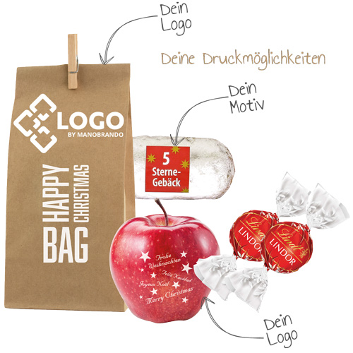 LogoFrucht Christmasbag Weihnachtspräsent