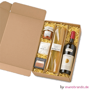 Geschenkkorb Al Dente Werbemittel