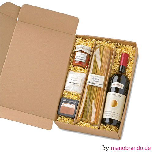 Geschenkkorb Al Dente Werbemittel
