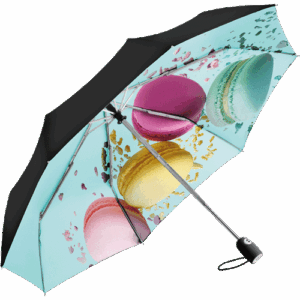 AOC Mini-Taschenschirm vollflächig bedrucken / Allover Xpress