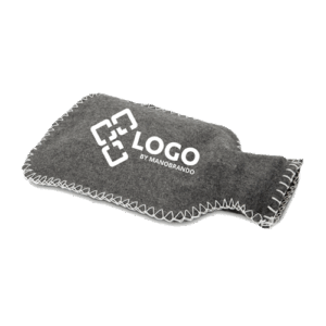 Wärmflasche mit Filzbezug individuell mit Logo Werbemittel