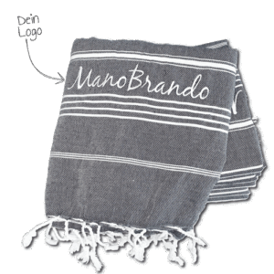 Hamamtuch Badetuch Strandtuch mit Logo Werbemittel