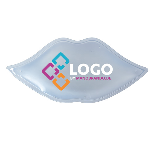 Kühlpad Mund mit Logo Druck / Made in Germany Werbeartikel