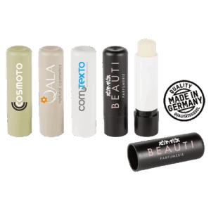 Lippenpflegestift recycling mit Logo bedrucken Werbemittel