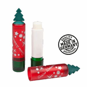 Lippenpflegestift Weihnachten mit Logo bedrucken Werbemittel