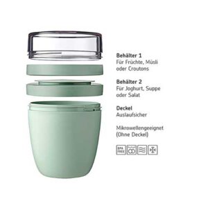 Mepal Lunchpot Ellipse als Werbeartikel mit Logo bedrucken