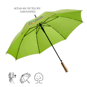 Fare Ökobrella Stockschirm bedrucken Werbemittel