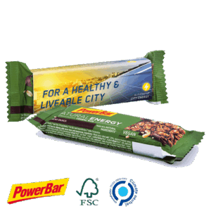 Müsliriegel Powerbar Energy Werbemittel
