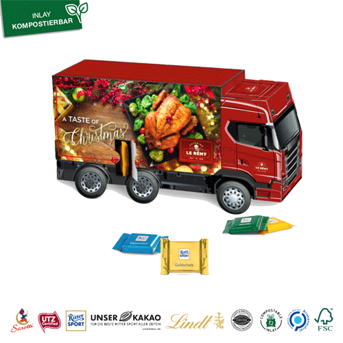 Adventskalender LKW Werbmittel