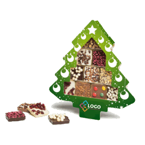 Werbemittel Weihnachten Schokini