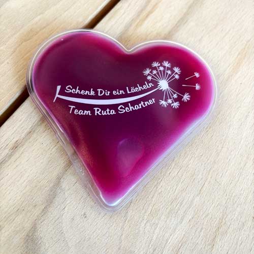 002-Wärmekissen Herz mit Logo bedrucken