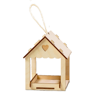 Werbemittel Vogelhäuschen mit Logo