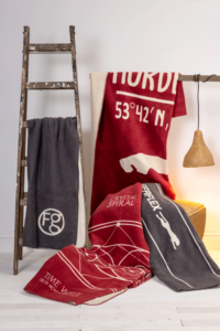Werbedecken mit Logo aus Baumwolle