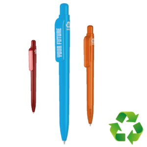 Werbekugelschreiber Recycling mit Logo bedrucken