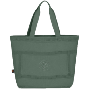 Mono Shopper mit Logo bedrucken / Halfar grün