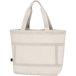 Mono Shopper mit Logo bedrucken / Halfar offwihte