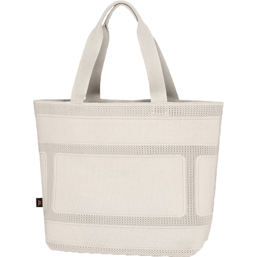 Mono Shopper mit Logo bedrucken / Halfar offwihte