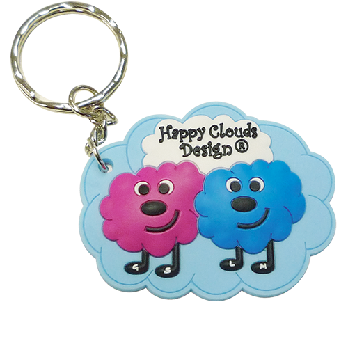Gummi Schlüsselanhänger 3d Front