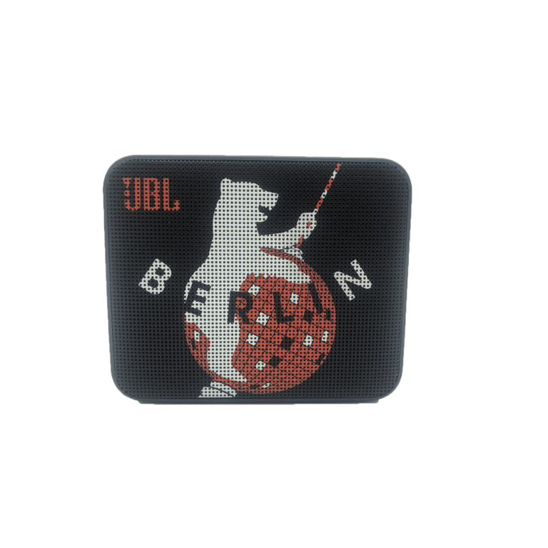 jbl go essential Lautsprecher bedrucken als Werbeartikel