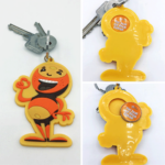 Weichgummi Schlüsselanhänger 3D Front