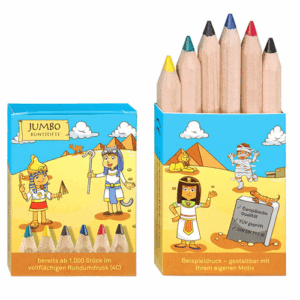 Jumbo Buntstifte Werbemittel bedrucken