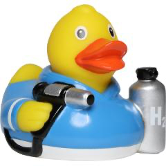 Quietscheente/Badeente mit Logo bedrucken Werbemittel