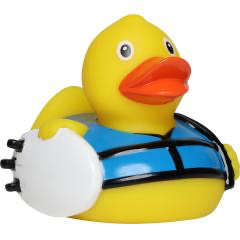 Quietscheente/Badeente mit Logo bedrucken Werbemittel