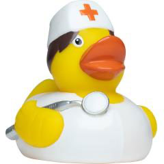Quietscheente/Badeente mit Logo bedrucken Werbemittel