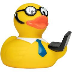 Quietscheente/Badeente mit Logo bedrucken Werbemittel