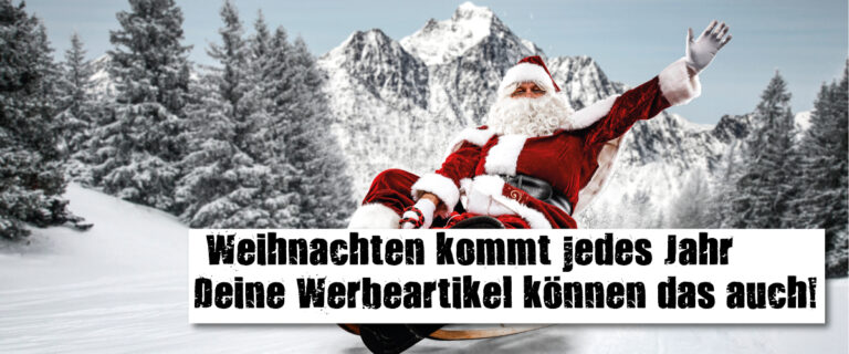 Werbeartikel Weihnachten Kundengeschenke