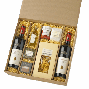 italienisches Präsenteset Via Culinaria, Geschenkkorb