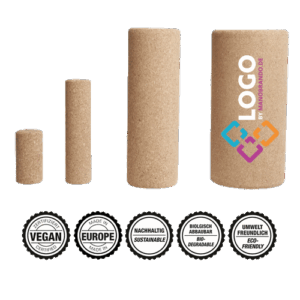 Kork Fazienrolle bedrucken mit Logo | Werbeartikel