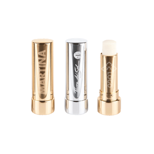Lipcare Lippenpflege Deluxe Gold/ Silber mit Logo