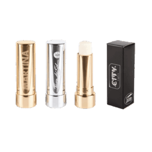 Lipcare Lippenpflegestifte silber / gold Deluxe Werbegeschenk