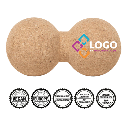 Massage Peanut mit Logo bedrucken / Werbeartikel