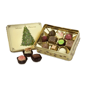 Pralinen Merry Christmas | edle Geschenkbox