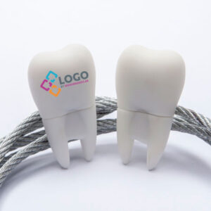 USB Stick Zahn mit Logo bedrucken | Werbeartikel