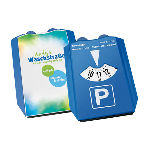 Parkscheibe mit Einkaufswagenchips – Bild 2